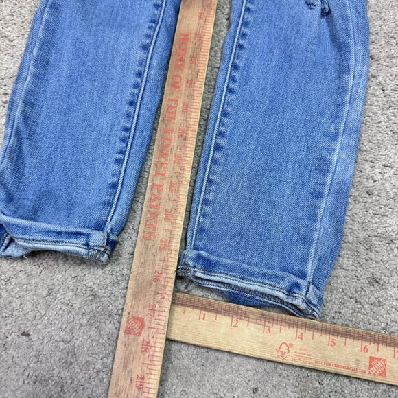 Wax Jean Skinny Jeans Women’s Blue Distressed Pockets Size 3 - Picture 4 of 12